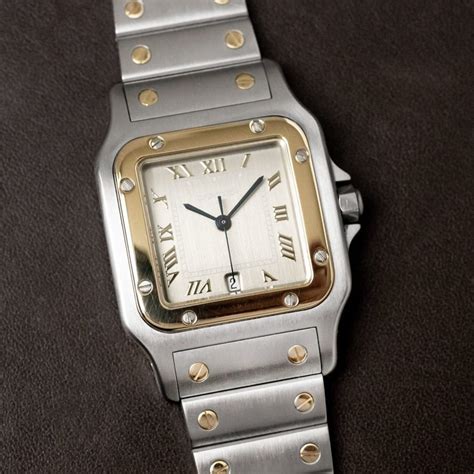 cartier santos galbee vintage|cartier santos prezzo listino.